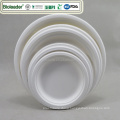 Heavy-Duty Quality Disposable Bagasse 100% Compostable  6" Paper Ribbed Paper Plates